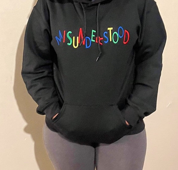 Misunderstood Embroidered Hoodie